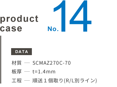 SCMAZ270C-70 t=1.4 1(R/LʃC)